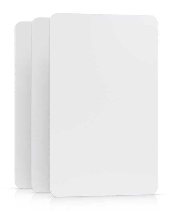 Ubiquiti UniFi - Tilgangskort - trådløs - NFC - 13.56 MHz - hvit (en pakke 10)