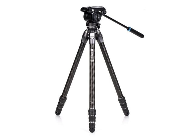 Benro TTOR24CLVS4PRO, 3 jalkoja, Musta, 158,5 cm, 2,48 kg