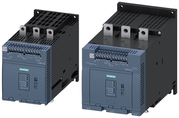 Siemens 3RW5055-2AB05 3RW5055552AB05 Pehmokäynnistysyksikkö Moottorin teho 400 V:lla 75 kW Moottorin teho 230 V:lla 37 kW 200 V, 600 V Nimellisvirt...