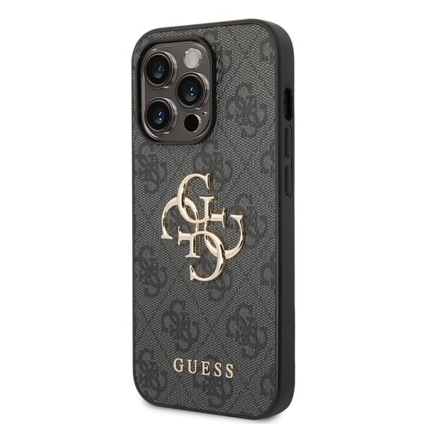 GUESS , Mobilskal, Apple, Apple iPhone 15 Pro, 15,5 cm (6.1"), Brun