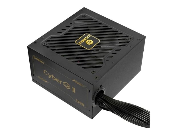 ENERMAX CYBERG II ATX3.1 PCI-e 5.1 750W virtalähde 80Plus Gold ei 120mm SB-L�fter 105C jap. caps 5 vuoden valmistajan takuu
