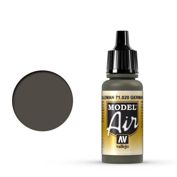 Vallejo 71.020, Grön, Akrylfärg, Vätska, 17 ml, 1 styck |