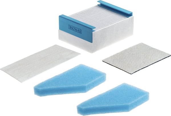 Thomas 787276, Suodatin, Sylinteripölynimuri, Sininen, Valkoinen