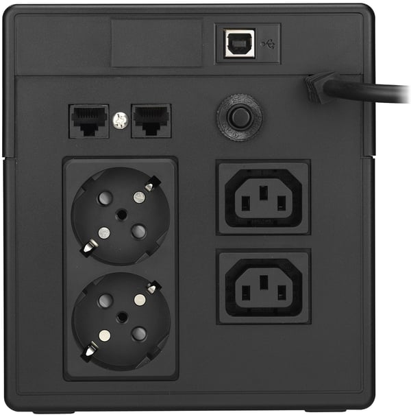 PowerWalker VI 1000 LCD, 1 kVA, 600 W, 160 V, 290 V, 50/60 Hz, 220 V