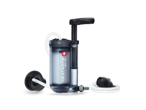 Katadyn Hiker Pro, Transparent, Svart, Silikon, Plast