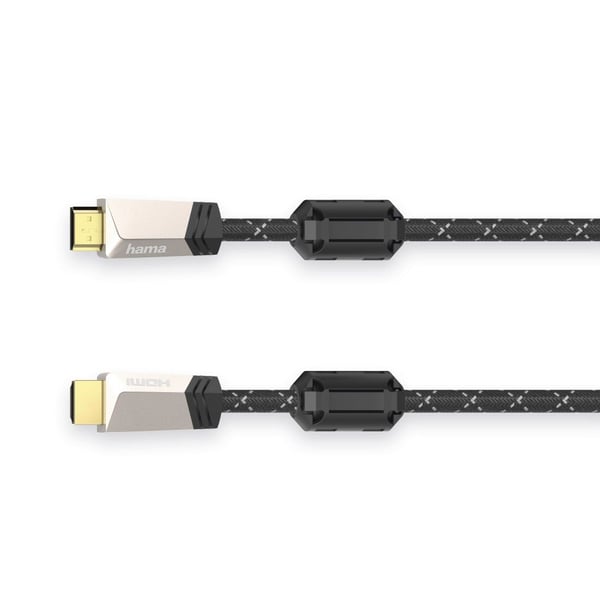Hama - Premium High Speed - HDMI-kaapeli Ethernetillä - HDMI-liitin HDMI-liittimeen - 1,5 m - suojattu - pronssikahvi - 4K-tuki