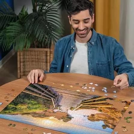 Ravensburger 12001761, 1000 palaa, maisema, 14 vuotta