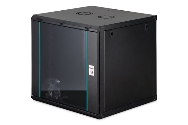 Digitus DN-37111 seinäkaappi 12U 600 x 600 mm, musta