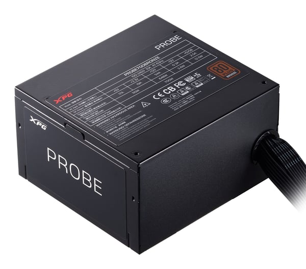 XPG PROBE 600 BRONZE, 600 W, 100 - 240 V, 47 - 63 Hz, 10 A, Aktiivinen, 19 A