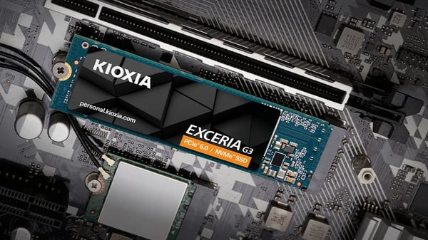 KIOXIA EXCERIA G3 - SSD - 2 TB - inbyggd - M.2 2280 - PCI Express 5.0 x4 (NVMe)
