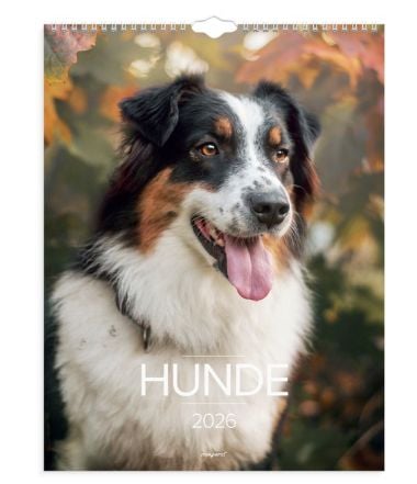 Vægkalender Hunde 2026