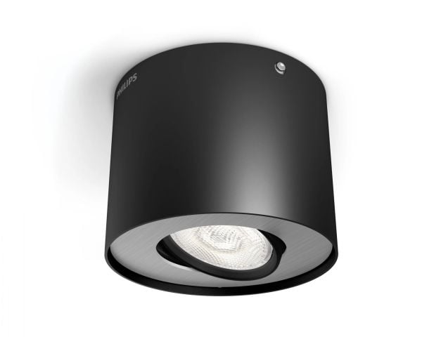 Philips Himmennettävä LED Phase kohdevalaisin, Pinta-asennettavat spottivalot, Ei vaihdettavissa oleva hehkulamppu, 1 lamppu(a), LED, 4,5 W, 2700 K