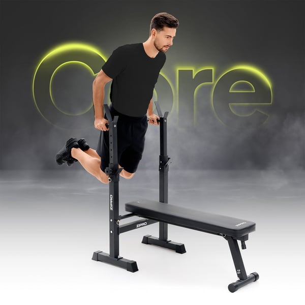 Sammenleggbar benk for vektstang Zipro Core