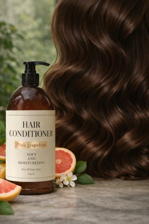 Hair Conditioner – Moisturizing Care with Fresh Grapefruit Scent 1000 ml.