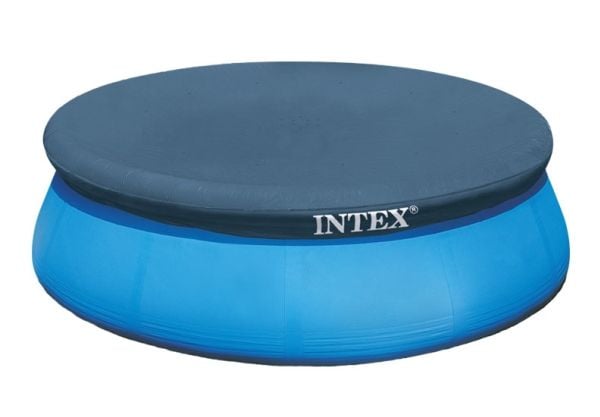 Intex 28022, Poolöverdrag, Ovanmarkspool, Rund, Blå, PVC, Polyeten, 3,66 m