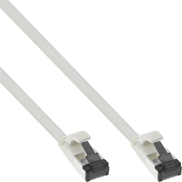 InLine 75801W, 1 m, Cat8.1, U/FTP (STP), RJ-45, RJ-45, Hvit