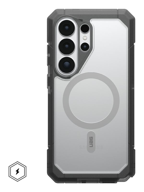 UAG - Trooper w/Magnet Cover - Clear/Ash - Samsung S26 Ultra