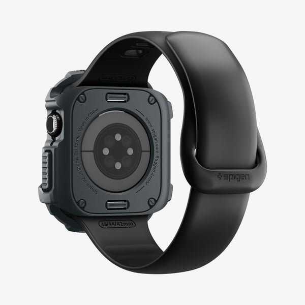 Spigen Rugged Armor 2, Ask, Smartwatch, Grå, Apple, Apple Watch 10/11 (46mm), Termoplastisk polyuretan (TPU)
