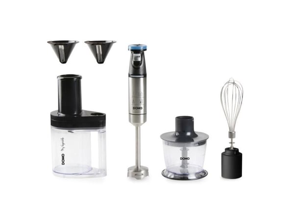 Domo DO9254M, Stavmixer, 1,25 m, 800 W, Svart, Rostfritt stål
