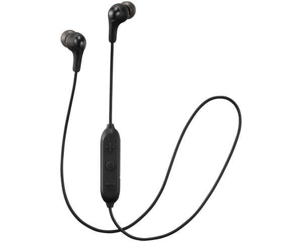 JVC HA-FX9BT Gumy - Ørepropper med mikrofon - i øret - Bluetooth - trådløs - svart