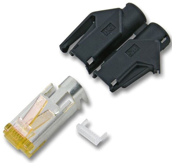 Secomp 21059554, 5 m, Cat6a, S/FTP (S-STP), RJ-45, RJ-45, Blå