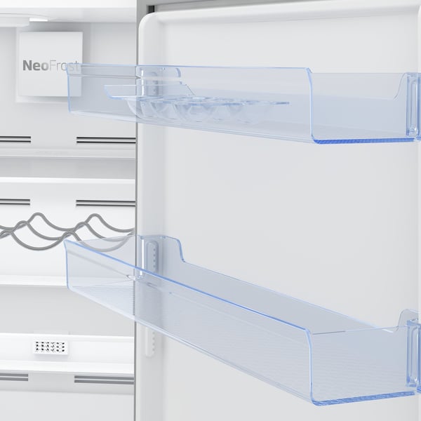 Beko RCSA366K40WN kombiskap 343 l, E, 59,5 cm, hvit