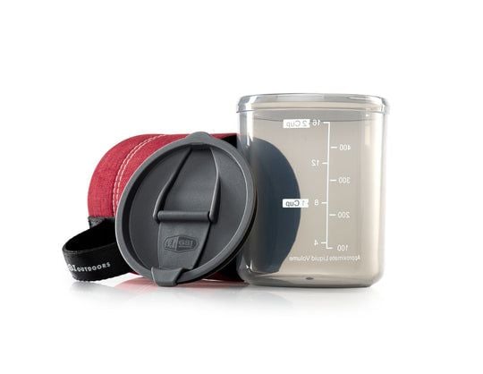 GSI Outdoors Infinity, Rød, Polypropylen, Polypropylen (PP), 550 ml, 101,6 mm, 91,4 mm