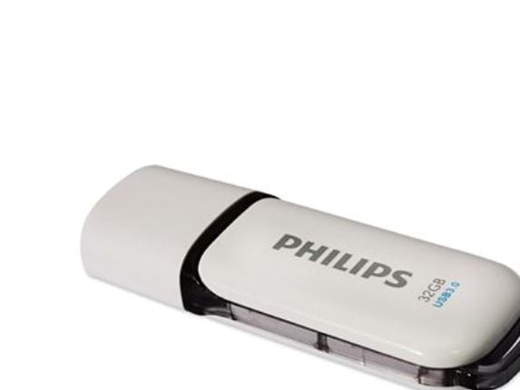 Philips FM32FD75B, 32 GB, USB A-tyyppi, 3.2 Gen 1 (3.1 Gen 1), Suojus, 8 g, Valkoinen