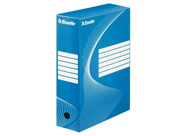Esselte Pude arch. 100mm box10 sininen