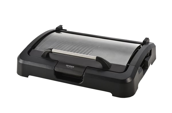 Orava EG-1300, Sort, Rektangulær, Rist + steketakke, 2200 W, 220-240 V, 50 - 60 Hz
