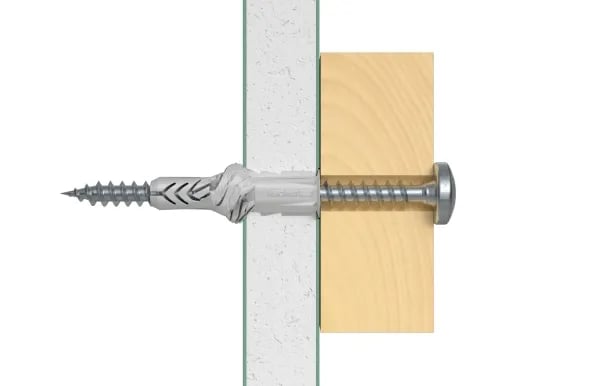 Fischer 62757, Kiinnitystulppa, Tiili, Betoni, 75 mm, 1,4 cm, 9,5 cm, 1 cm
