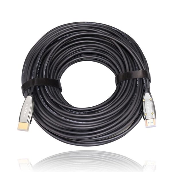 Sinox - High Speed - HDMI-kabel med Ethernet - HDMI hann til HDMI hann - 70 m - fiberoptisk - 4K-støtte