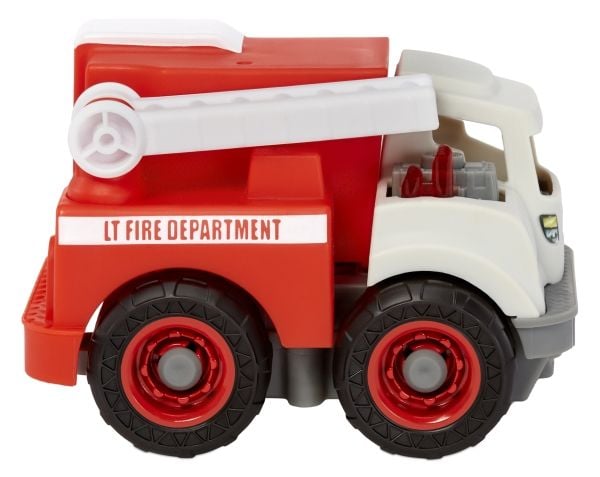Little Tikes Dirt Diggers Minis- Fire Truck, Brannbil, 2 år, Rød, Hvit