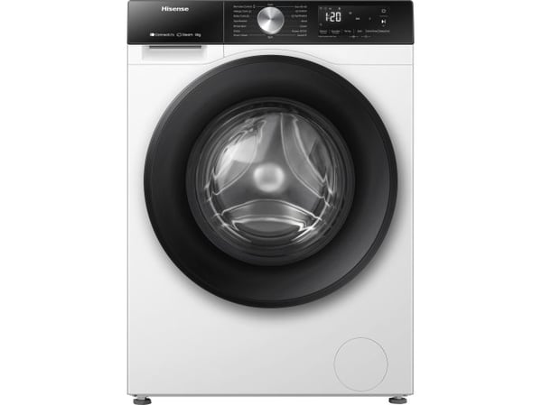 Hisense WF3S8043BW3, Frontmatet, 8 kg, B, 72 dB, 1400 RPM, A