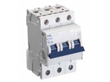 ABL SURSUM C10S3, 230/400 V, 10 A, S-tyyppi, 6000 A, IP20, sininen, valkoinen