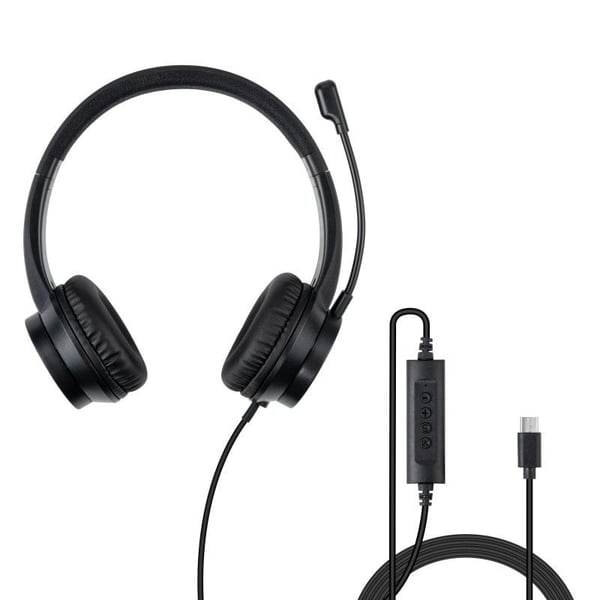 Lindy 20439, Kabel, 20 - 20000 hz, Kontor/callcenter, 132 g, Headset, Svart