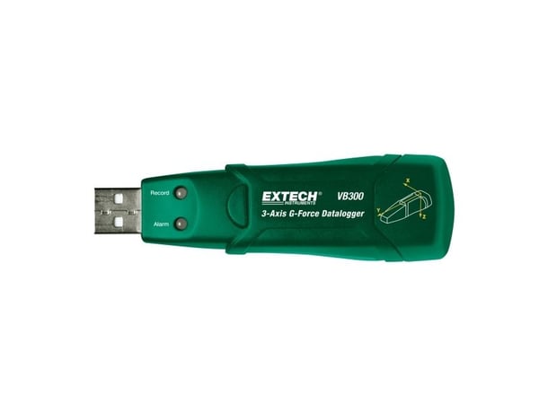 Extech VB300 nopeusmittari ±0,5 G