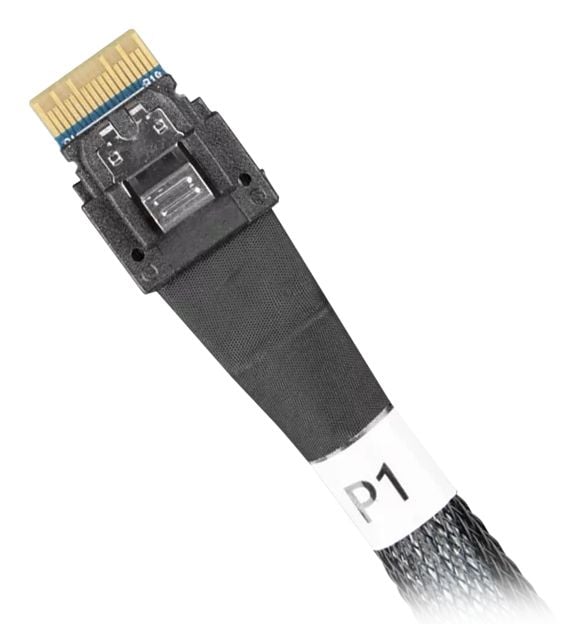 ICY DOCK kabel SlimSAS 8i SSF-8654 till 2xSlimSAS 4i,SFF-8654 kabel-0,5M