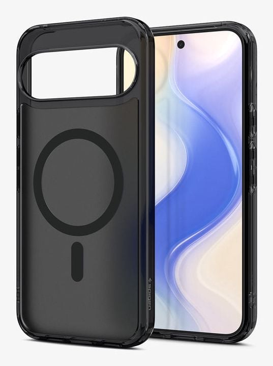 Spigen ACS09703 MagSafe-suojakuori Google Pixel 10/10 Pro, huurteenmusta