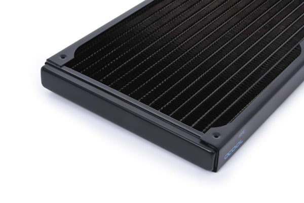 Alphacool 14444, Radiator, Messing, Kopper, Rustfritt stål, Sort, 1/4", 14 cm, 140 mm