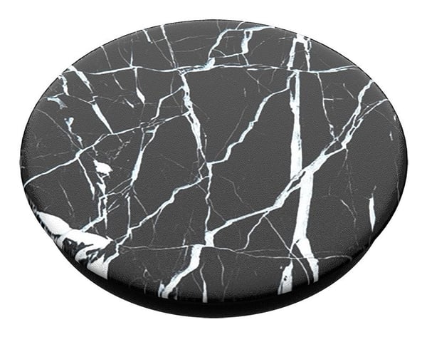 PopSockets 800473, Grepp, Svart, Vit, Varje varumärke, Stenmönster, 75 mm, 148 mm