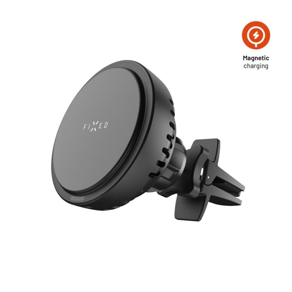 FIXED MagCool - Trådlös laddningshållare för bil - 15 Watt - 3 A - svart