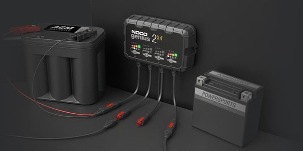 NOCO GENIUS2X4 Akkulaturi - 6V / 12V