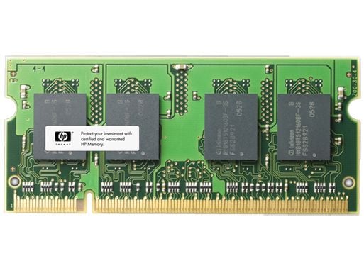 HP 652972-001, 2 GB, 1 x 2 GB, DDR3, 1600 MHz, 204-pin SO-DIMM