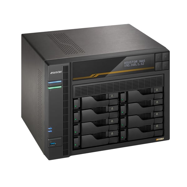 Asustor Lockerstor 8 Gen3 AS6808T 8-paikkainen (90-AS6808T00-MF30)