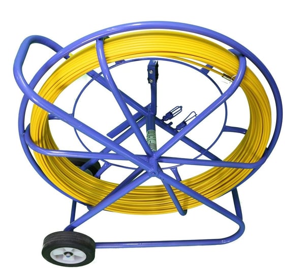 Extralink Pilot 10mm 250m | Glasfiber FRP, dia. 10mm, längd 250m, gul