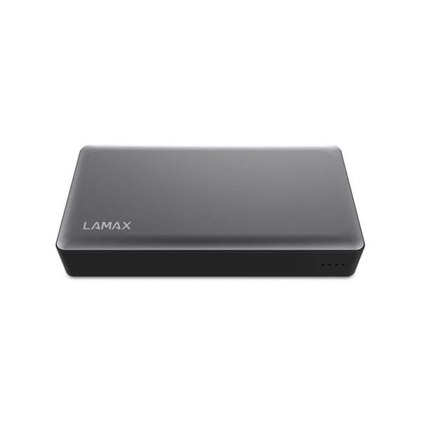 Lamax LAM20KGRAY, 20000 mAh, litium polymeeri (LiPo), Grå