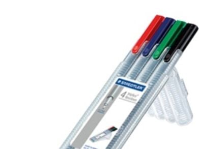 STAEDTLER triplus 334 SB4 fineliner 0,3 mm, 4-pk