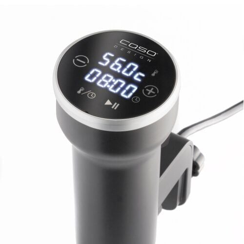 Caso Garer SV 400, Sous vide cirkulationspanna, Svart, Rostfritt stål, Touch, LED, GS/CE, 25 °C