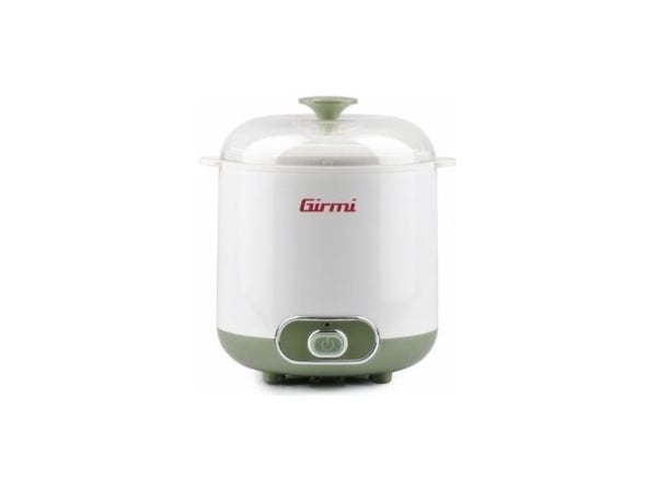 Girmi YG02 - Yoghurtmaskin - 1.5 liter - 20 W - hvit/grønn
